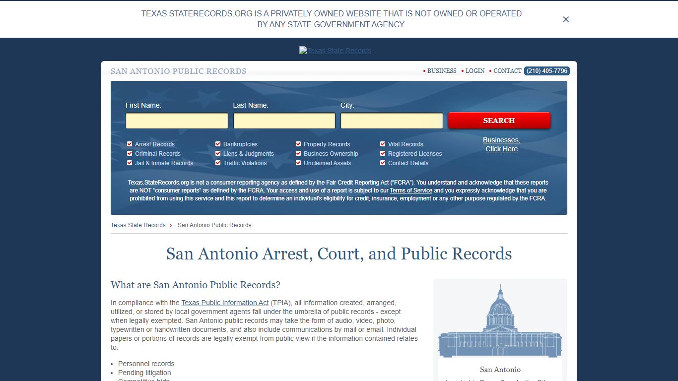 Texas State Records | StateRecords.org